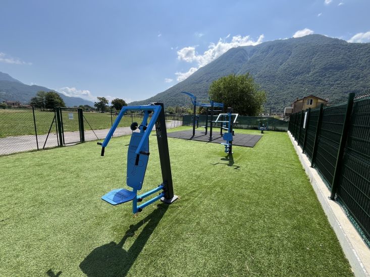 Outdoor Workout park (blue)