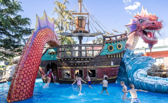 Leolandia pretpark naast Bergamo