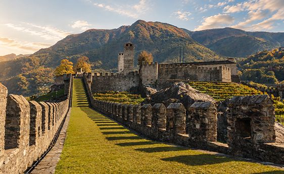 De kastelen van Bellinzona